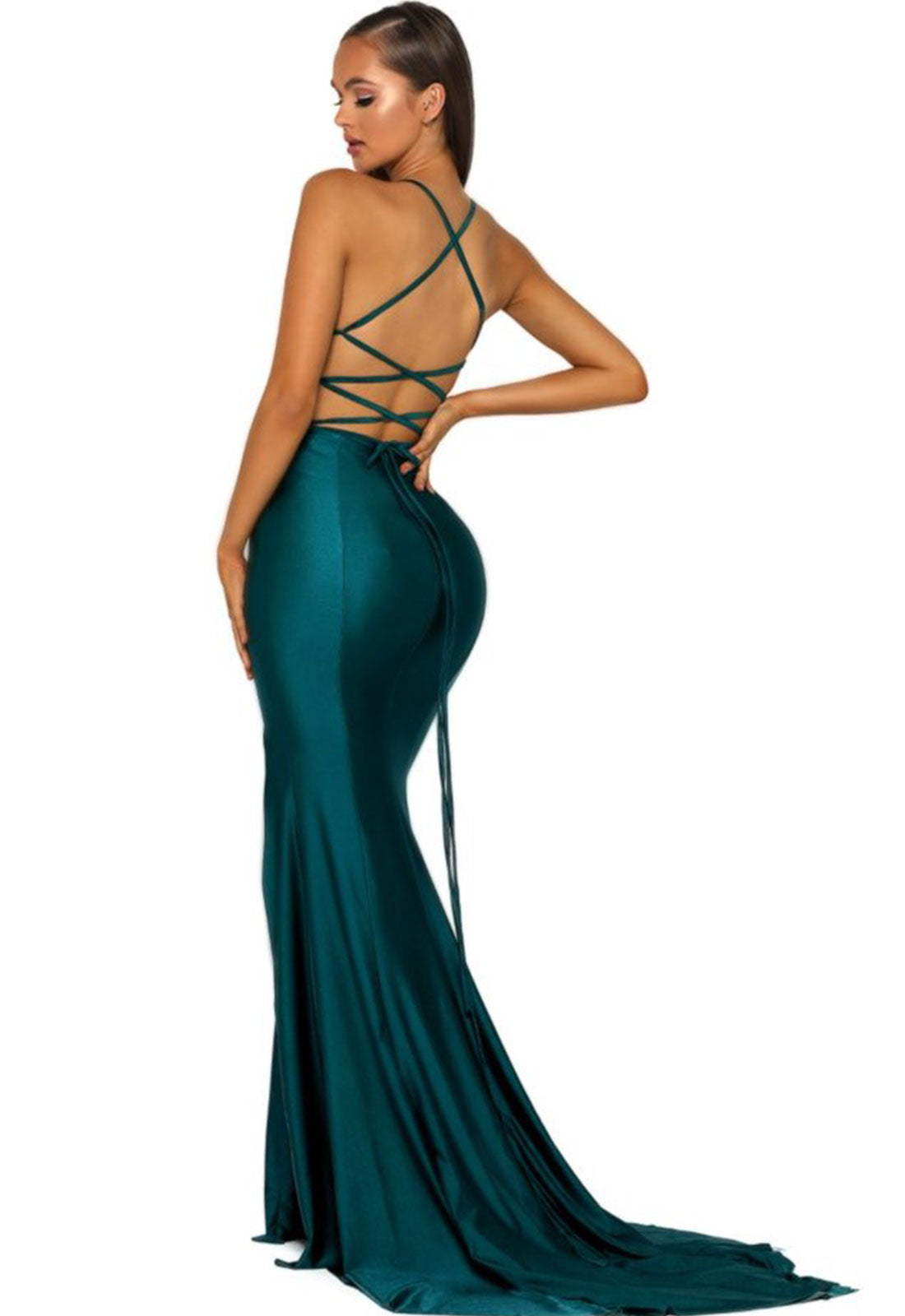 Portia & Scarlett Emerald Green PS1919 Maxi Dress