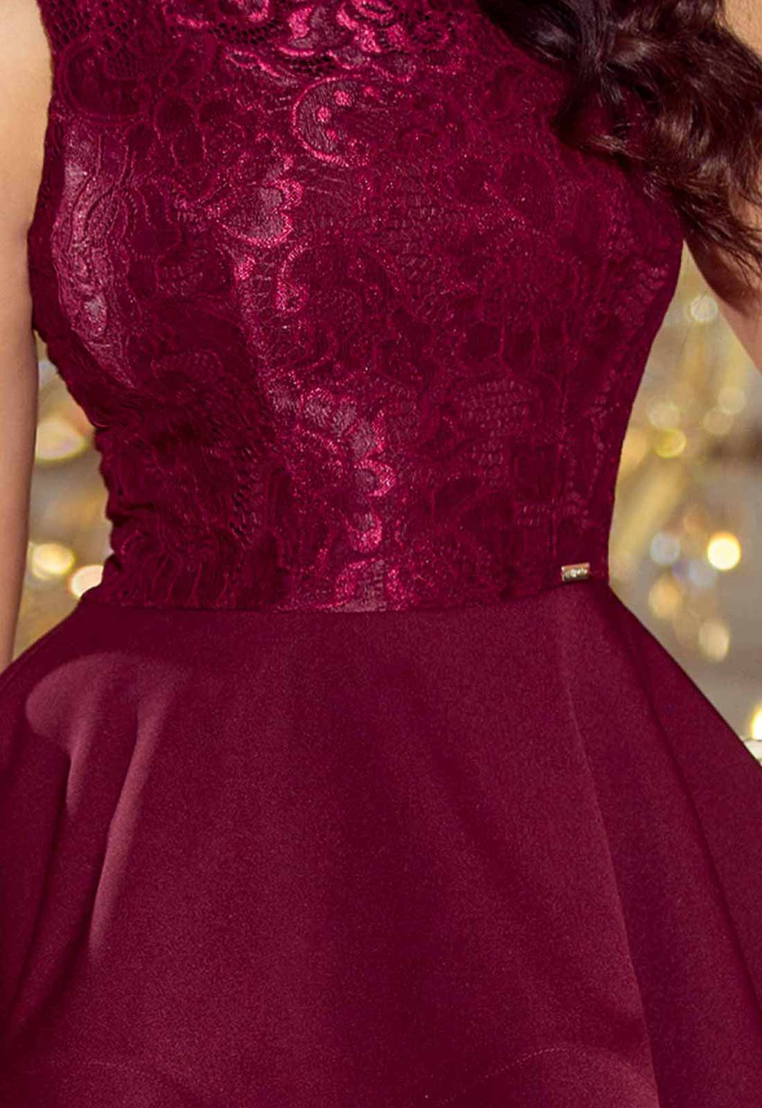 LBD Exclusive Burgundy Bianka Party Dress