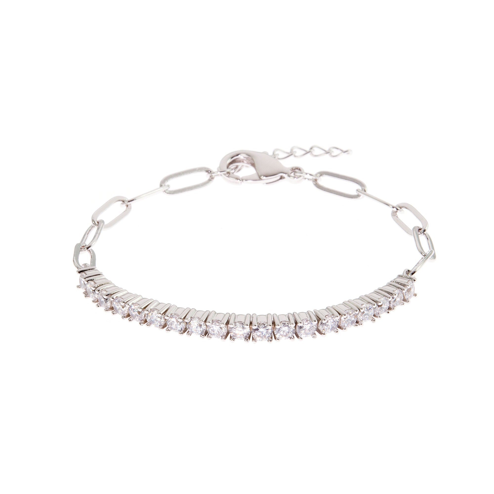 Cachet London Ella Silver Tennis Bracelet