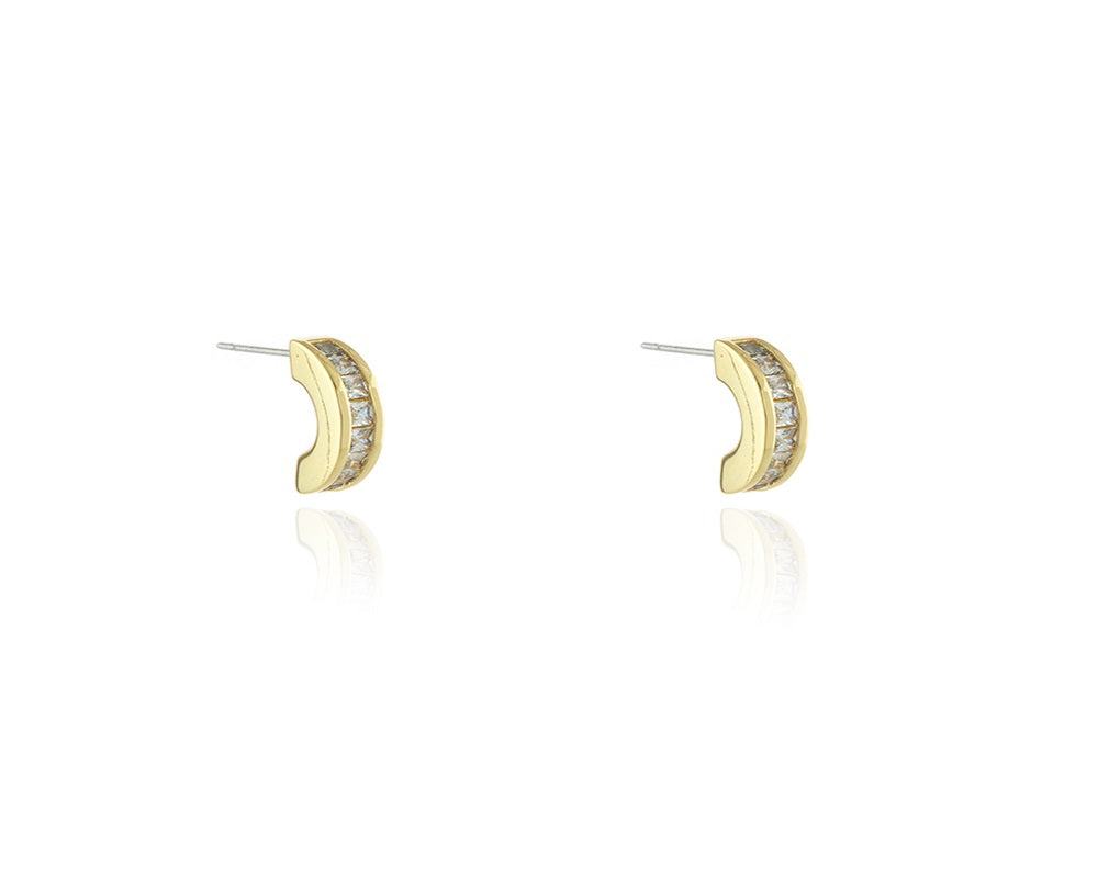 Cachet London Ceto Gold Hoop Earrings