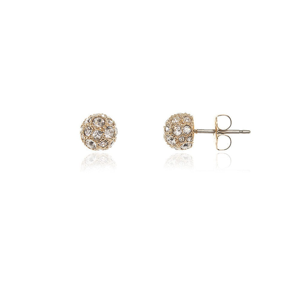 Cachet London Pom Pom Gold Earrings