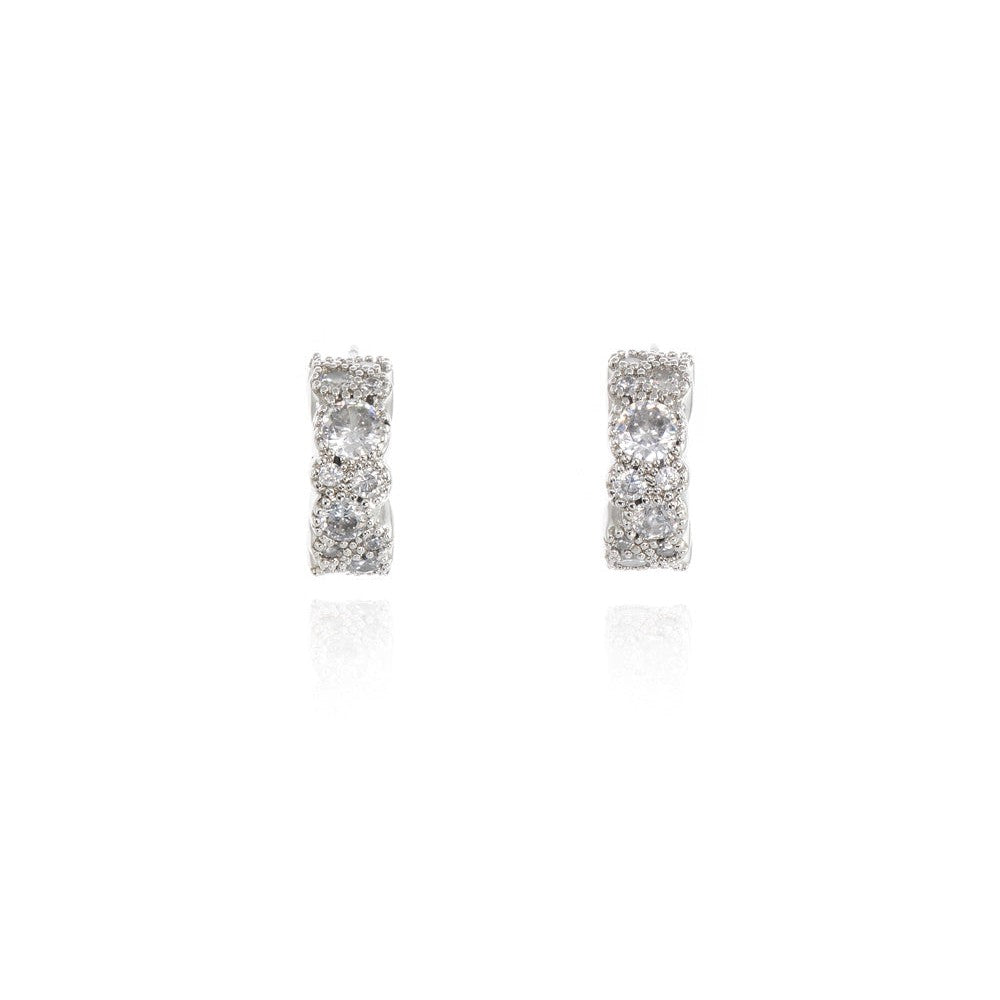 Cachet London Halia 10mm Silver Earrings