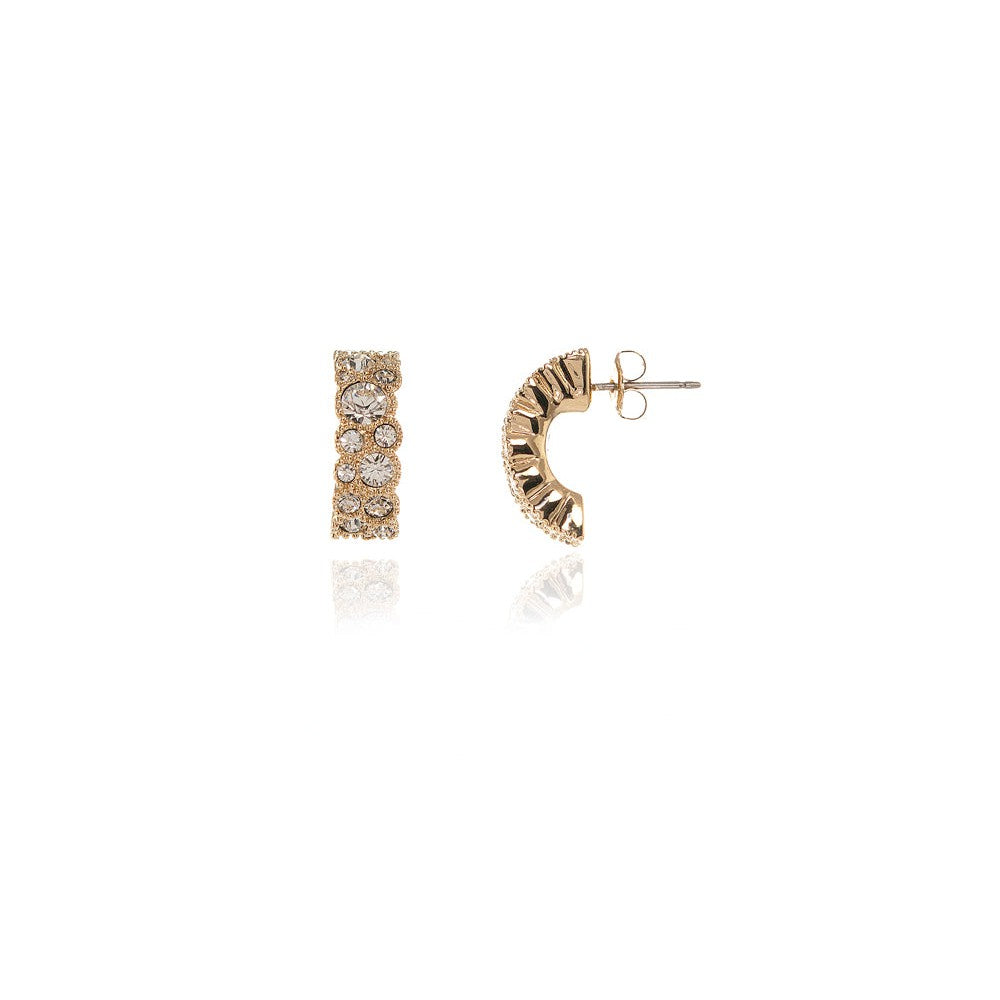 Cachet London Halia 15mm Gold Earrings