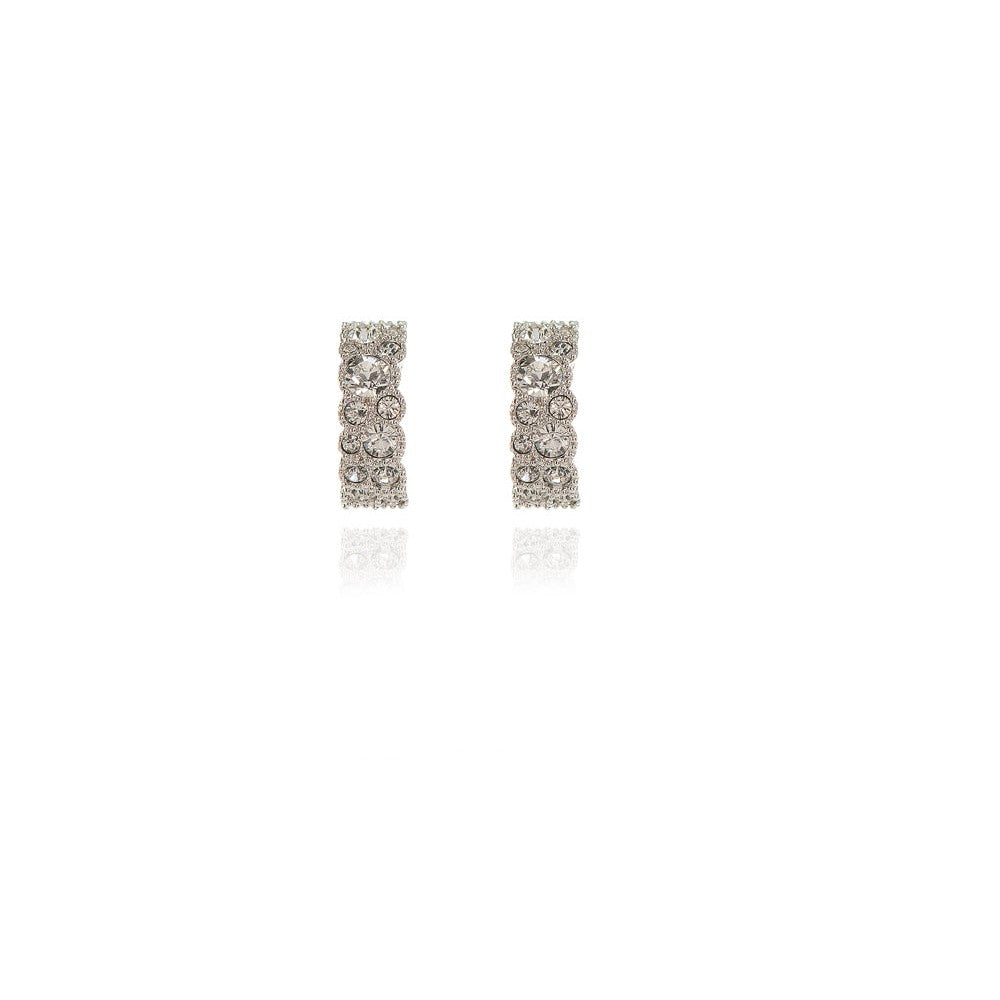 Cachet London Halia 15mm Silver Earrings