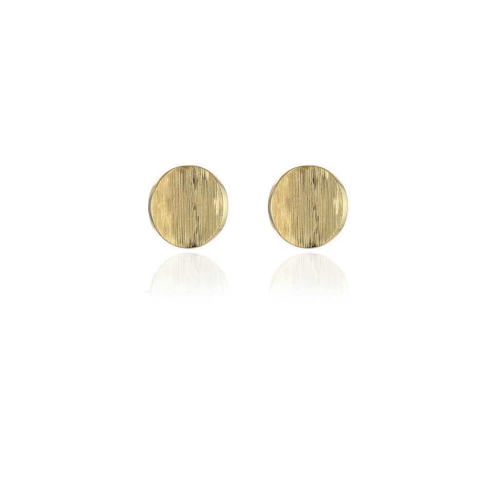 Cachet London Caspain Gold Clip On Earrings