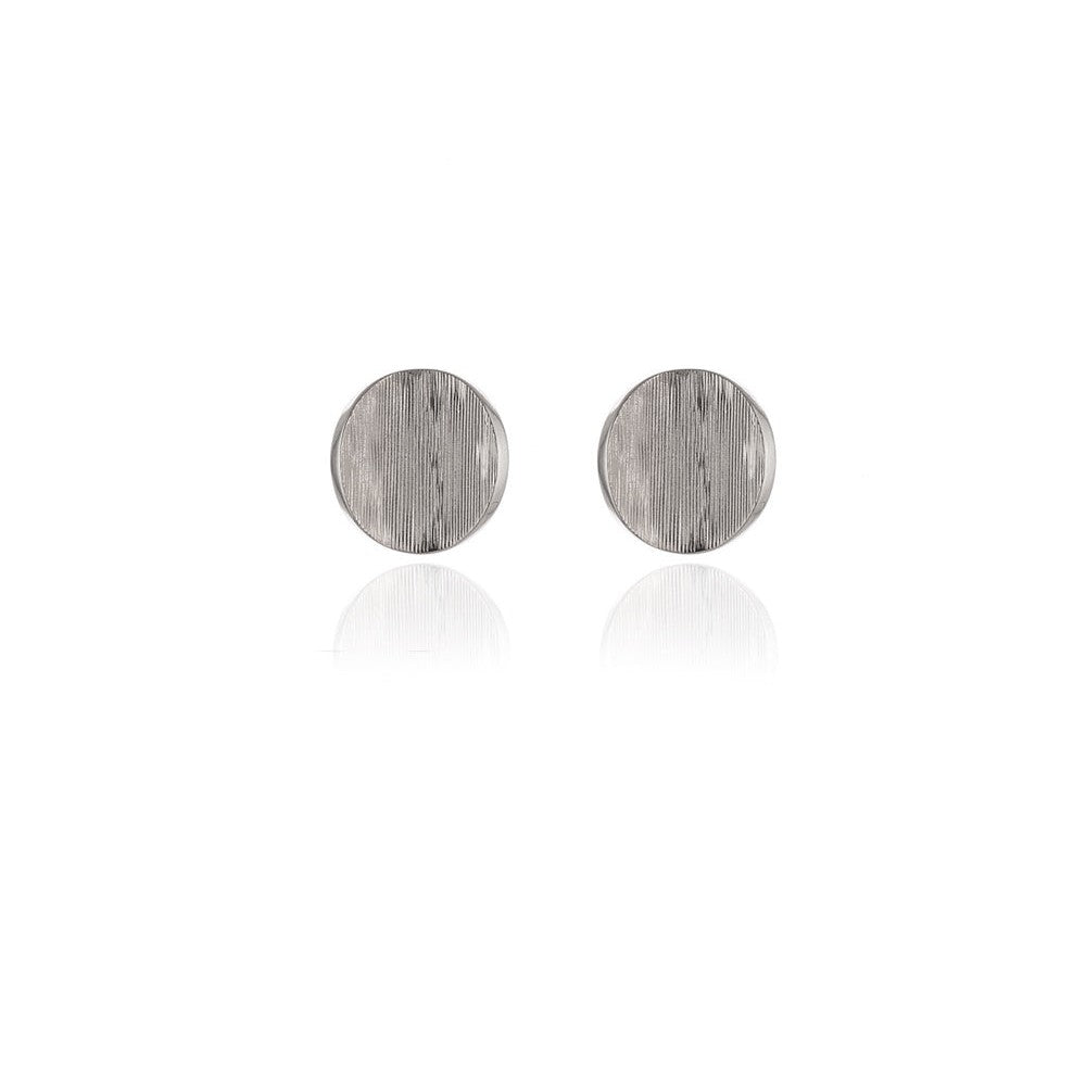 Cachet London Caspain Silver Clip On Earrings