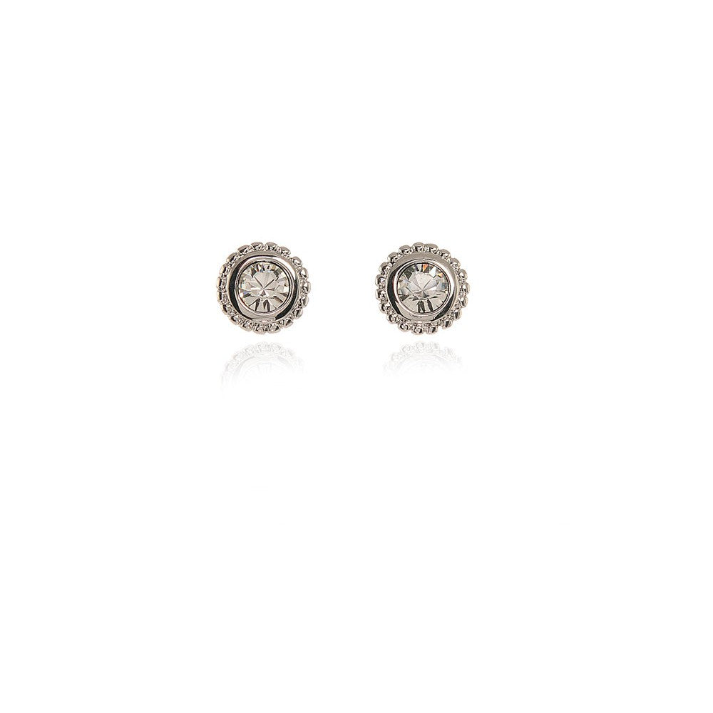 Cachet London Bree Solitaire Silver Earrings