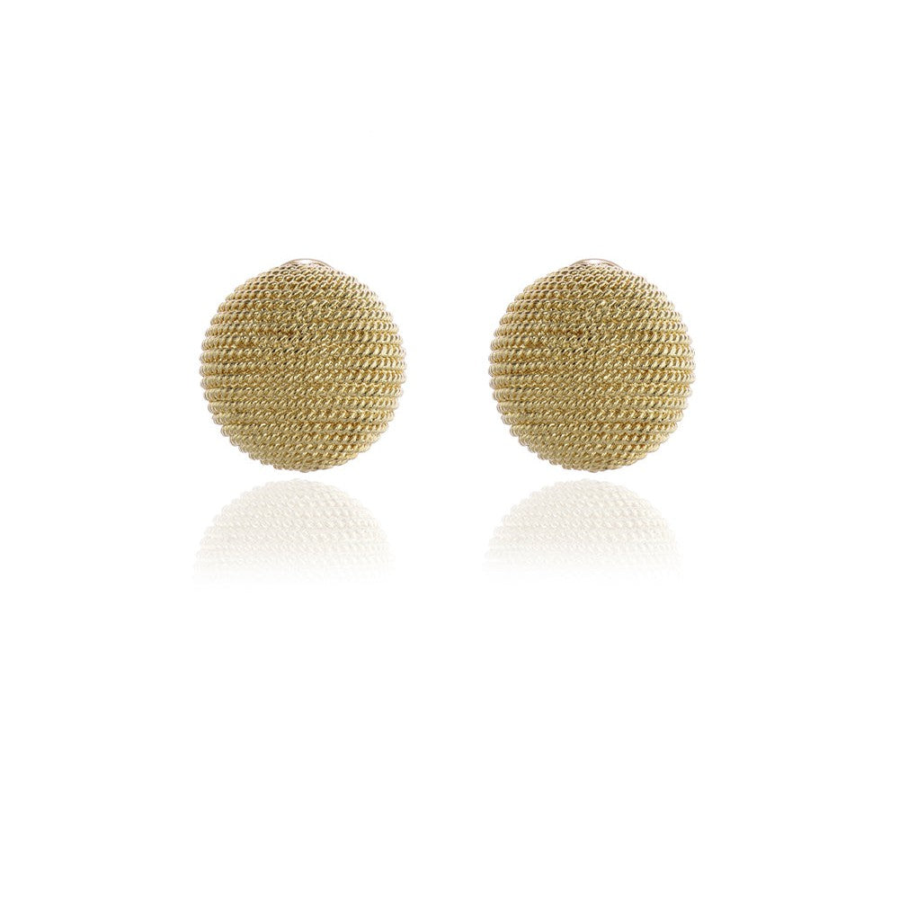 Cachet London Tyra Gold Clip On Earrings