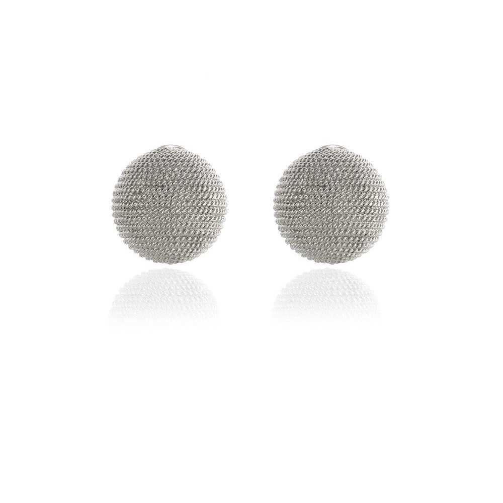 Cachet London Tyra Silver Clip On Earrings