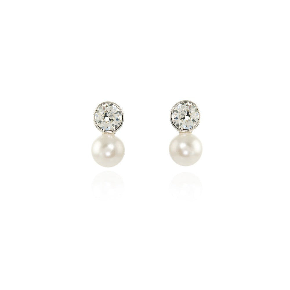 Cachet London Mimi Silver Post Earrings