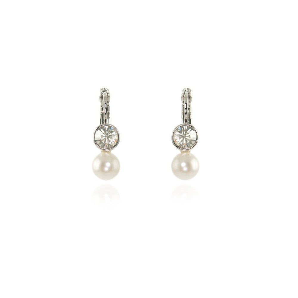 Cachet London Mimi Silver Lever Back Earrings