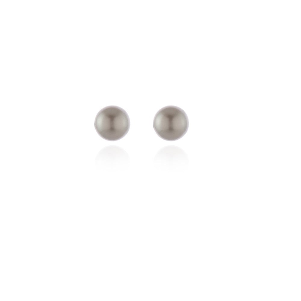 Cachet London Mac 10 Platinum Pearl Earrings