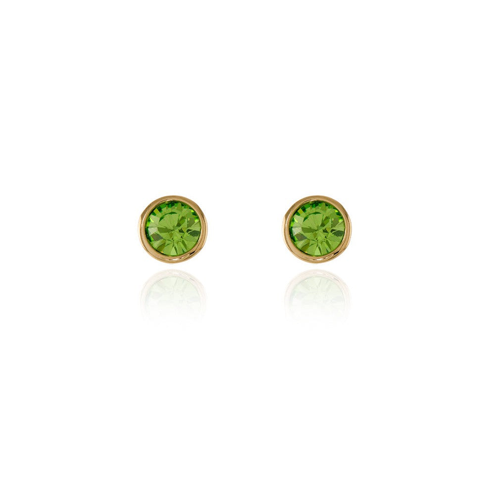 Cachet London Thisbe Gold Peridot Earrings