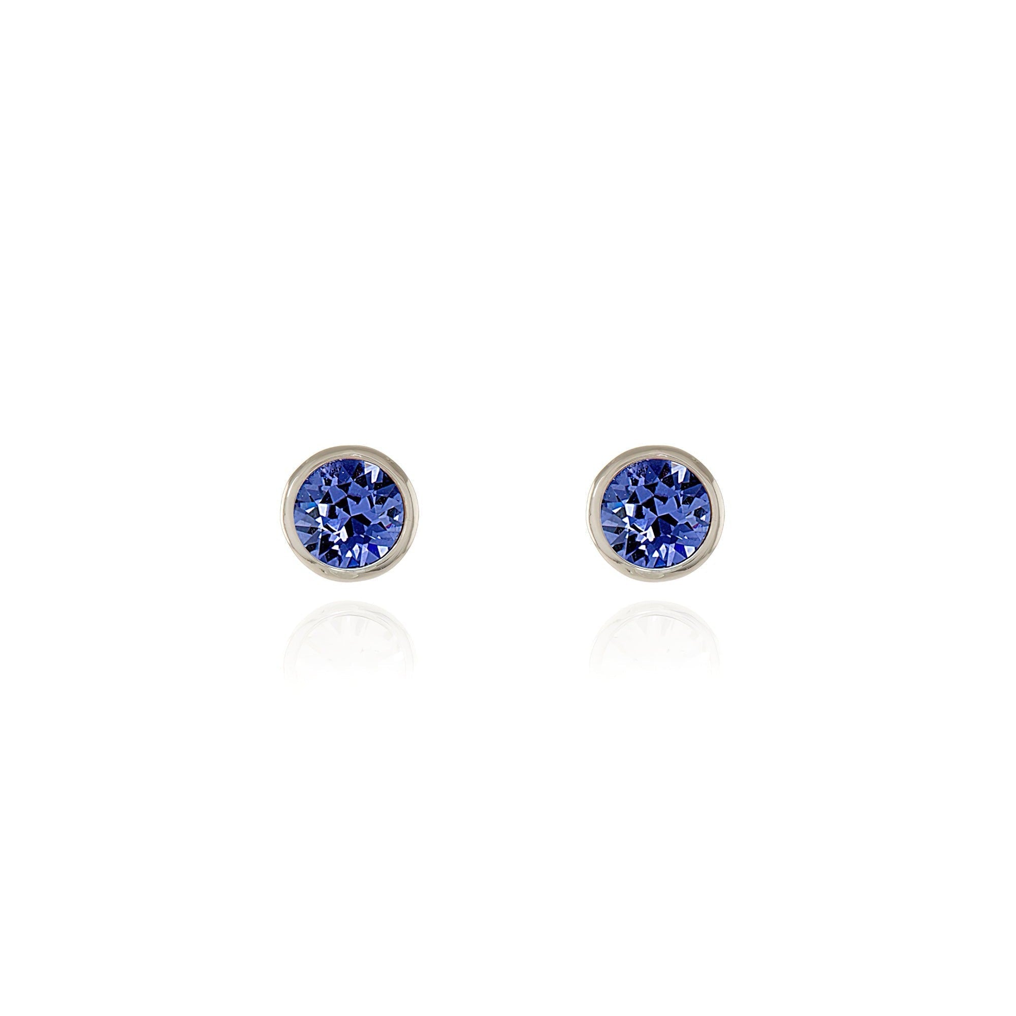 Cachet London Thisbe Silver Tanzanite Earrings