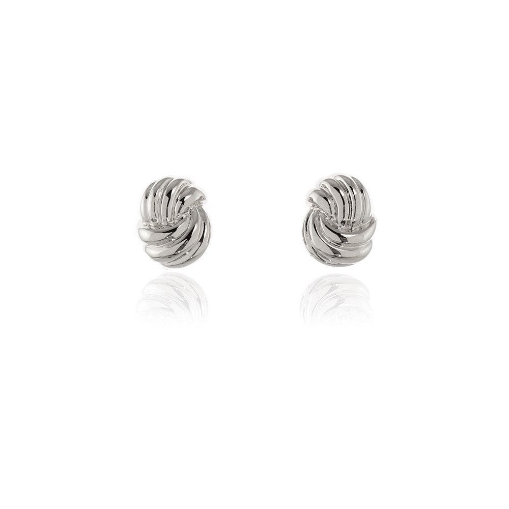 Cachet London Lael Silver Clip on Earrings