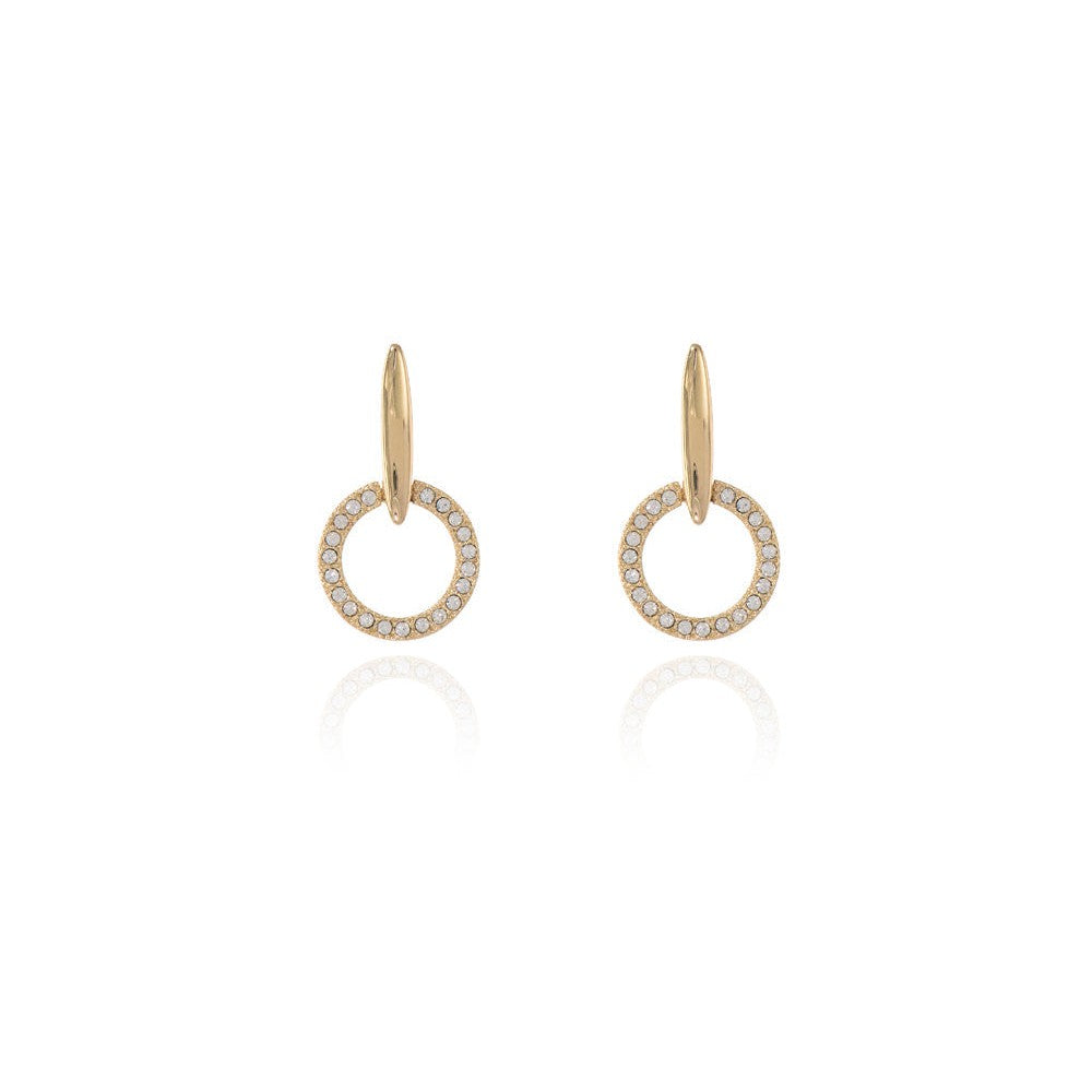 Cachet London Lara Drop Gold Earrings