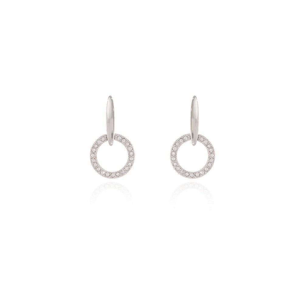 Cachet London Lara Drop Silver Earrings