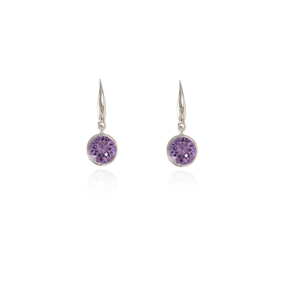 Cachet London Ebba Silver Tanzanite Earrings