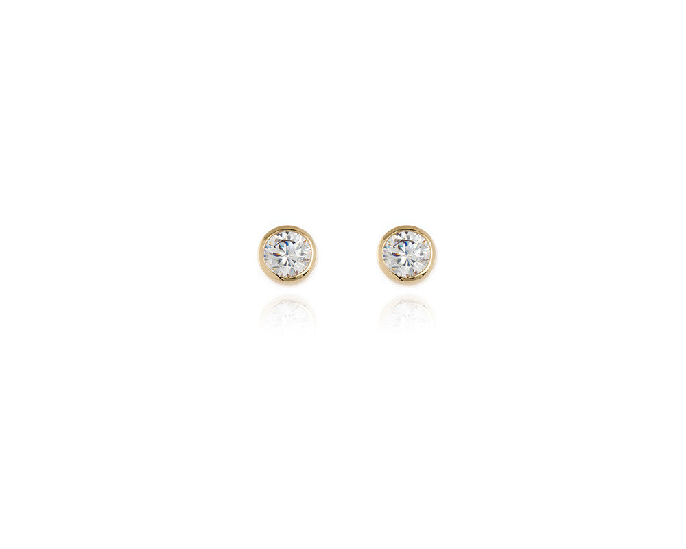 Cachet London Hatsu 8mm Gold Earrings