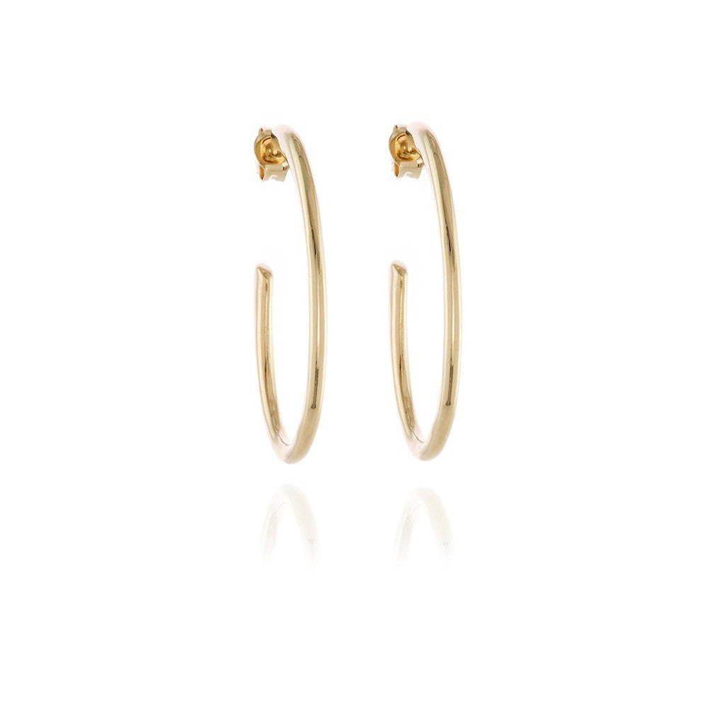 Cachet London Palila Gold Hoop Earrings