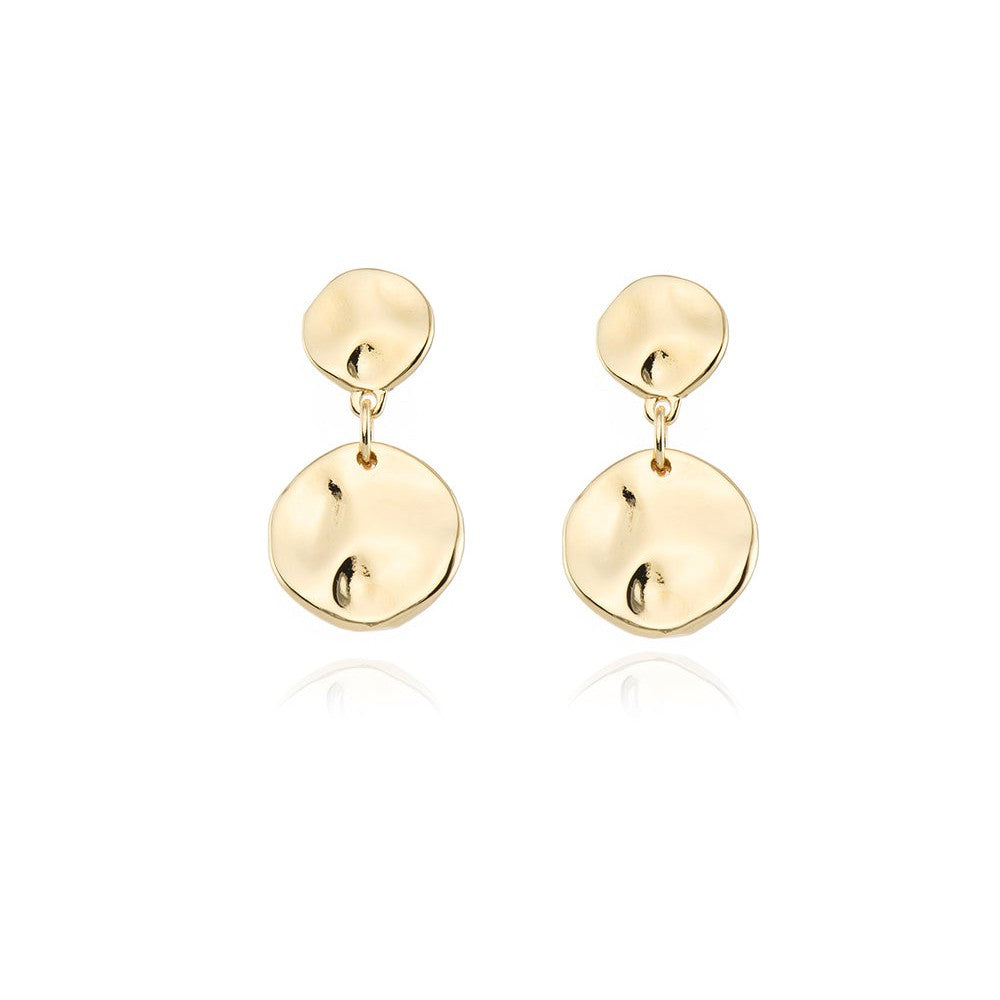 Cachet London Haven Drop Earrings 18ct Gold Plated