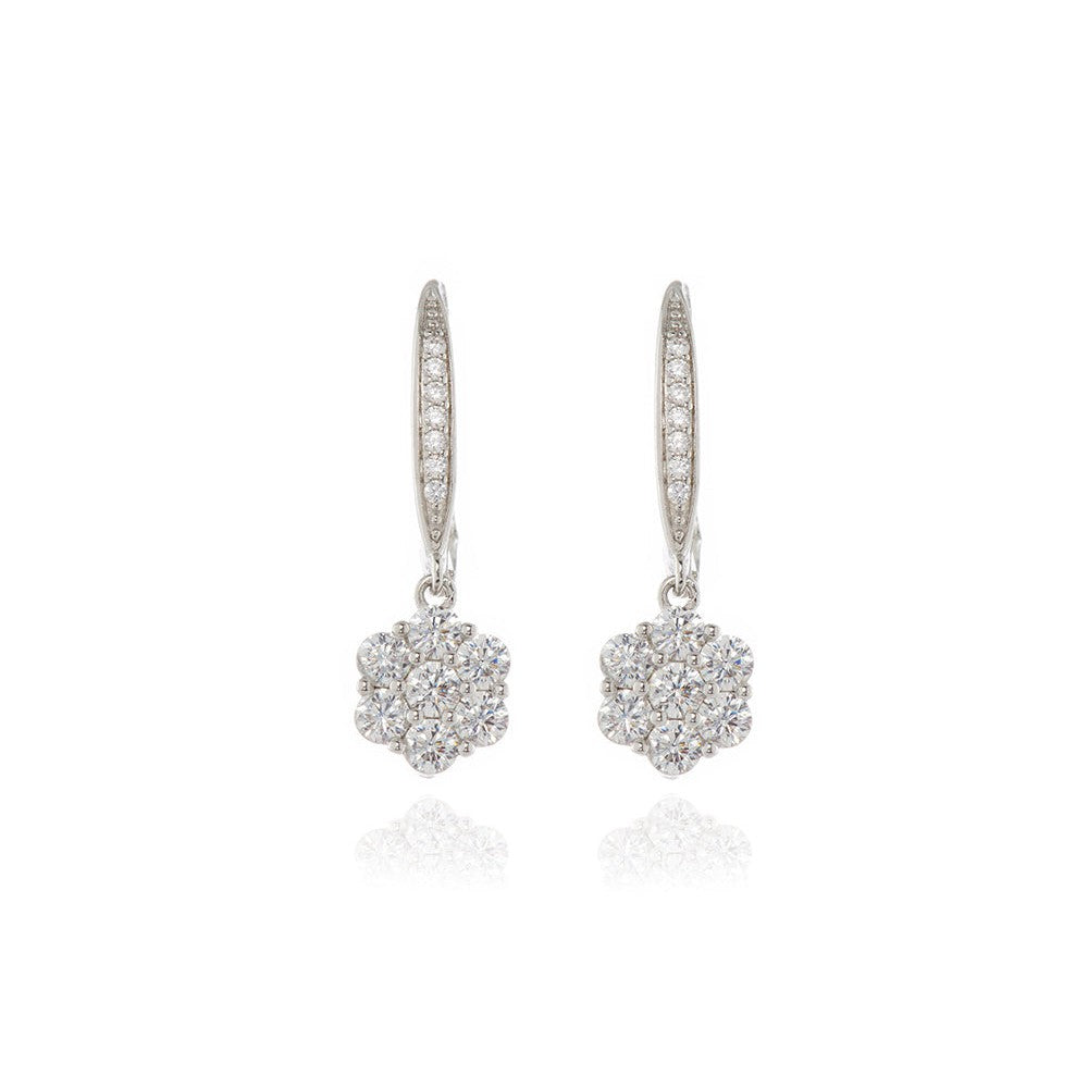 Cachet London Abby Silver Earrings