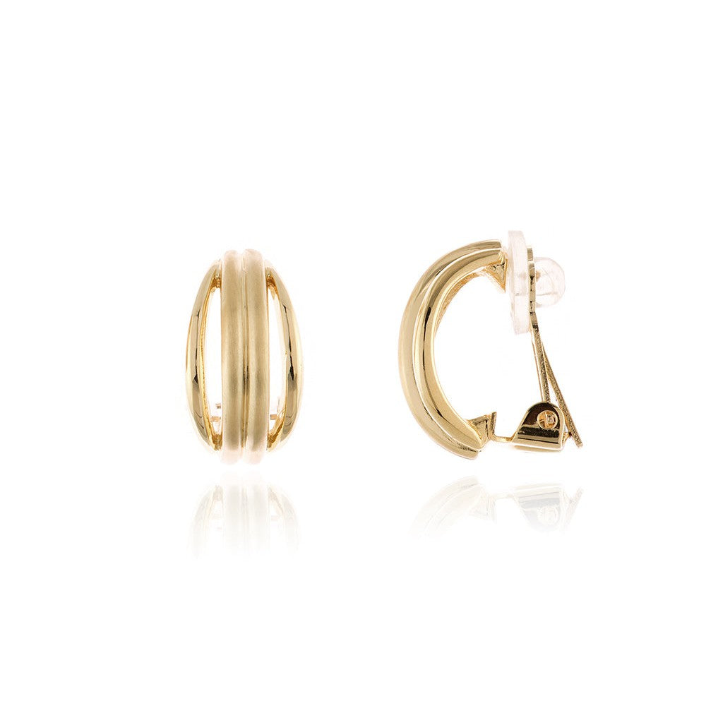 Cachet London Maddy Gold Clip On Earrings