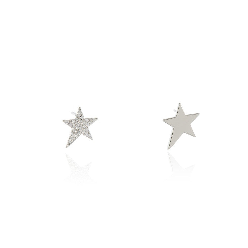 Cachet London Satu Star Silver Earrings