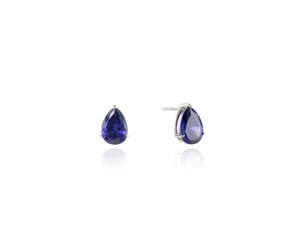 Cachet London Oliana Sterling silver Tanzanite Earrings