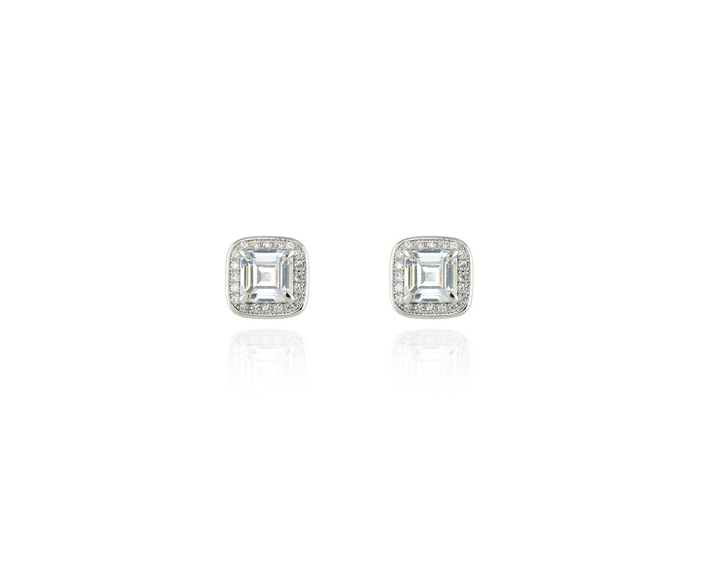 Cachet London Idola Silver Post Earring