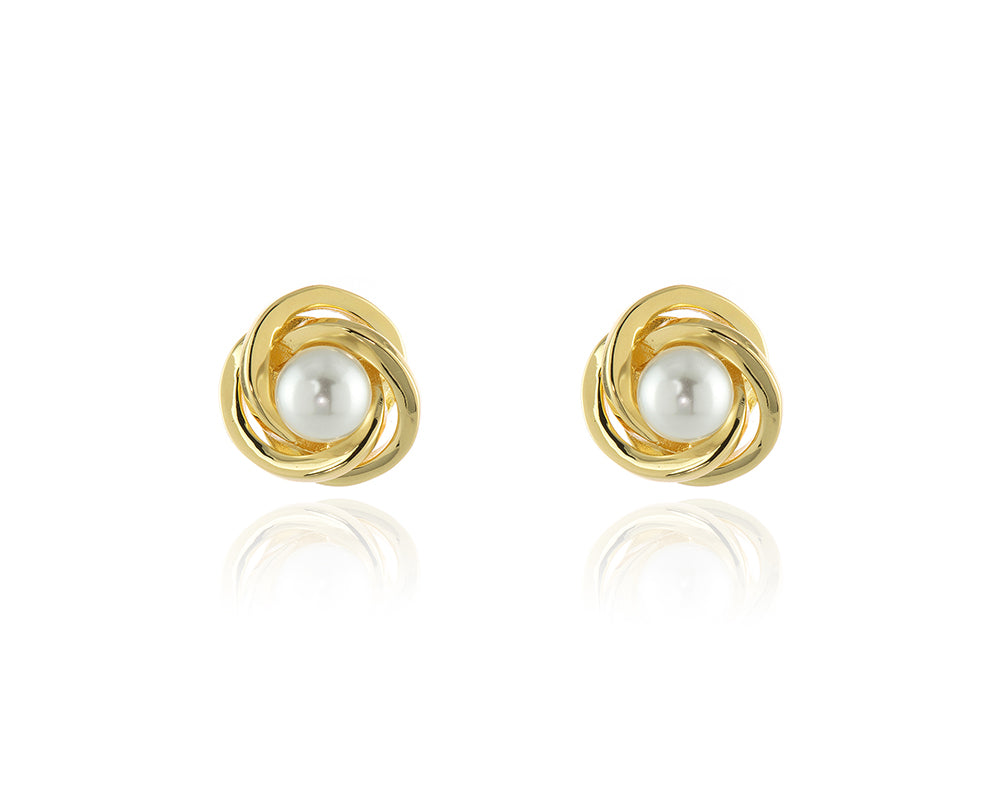 Cachet London Qi Gold Earrings