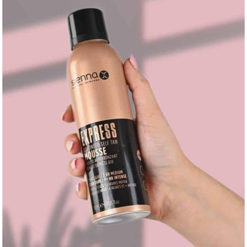 Sienna X EXPRESS Q10 Self Tan Tinted Mousse