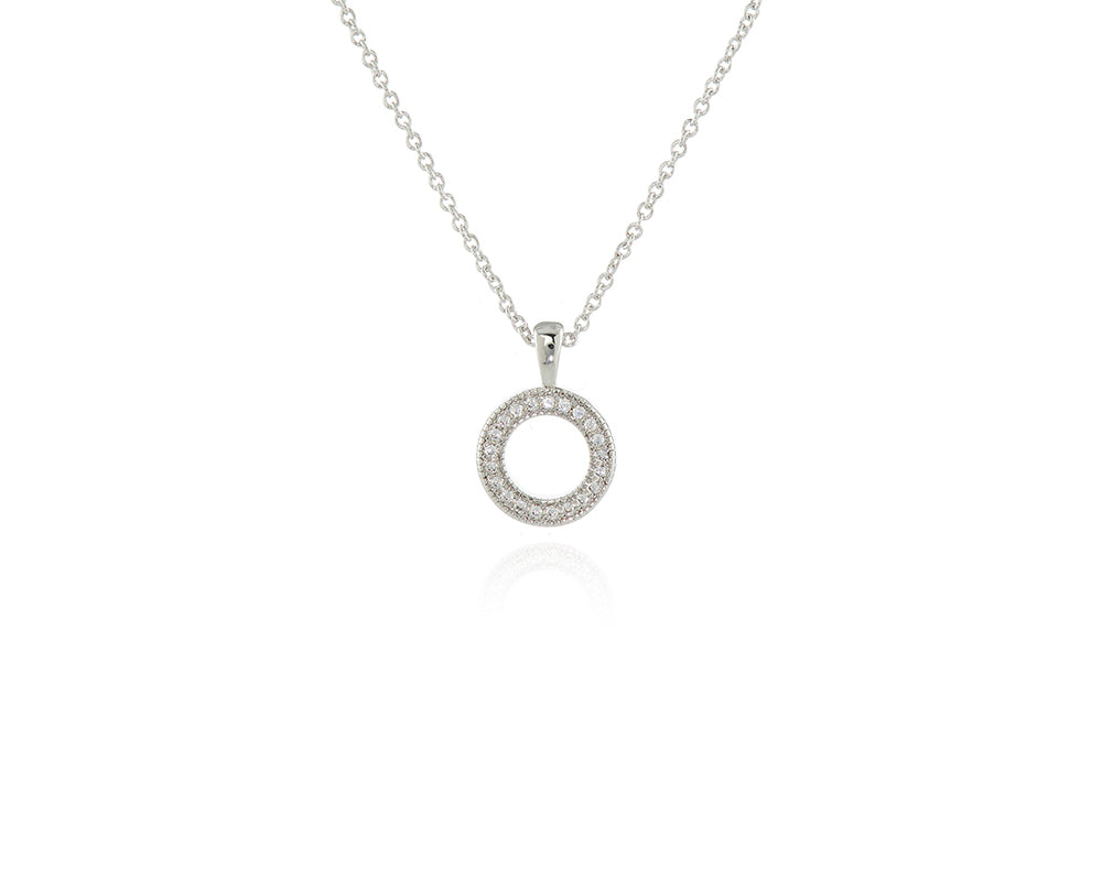 Cachet London Halo Silver Pendant