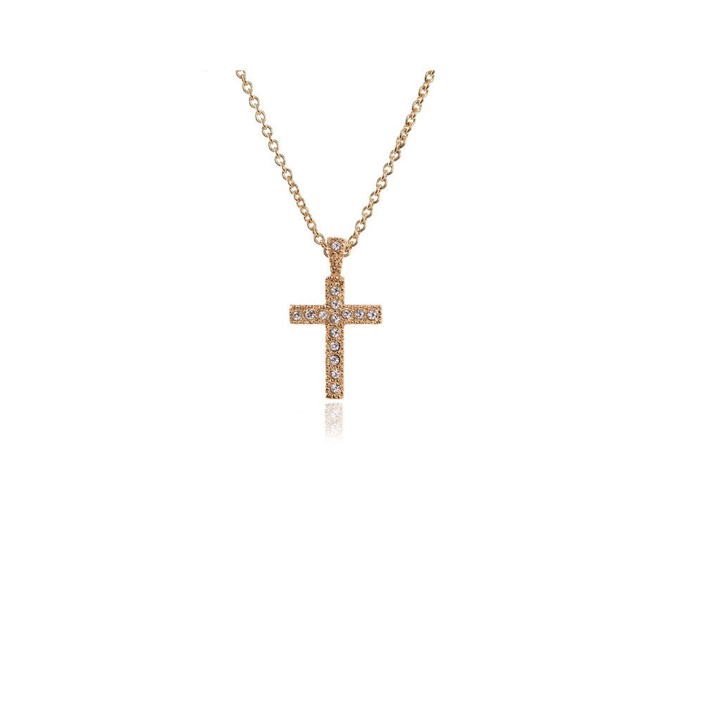 Cachet London Classic Gold Cross Pendant