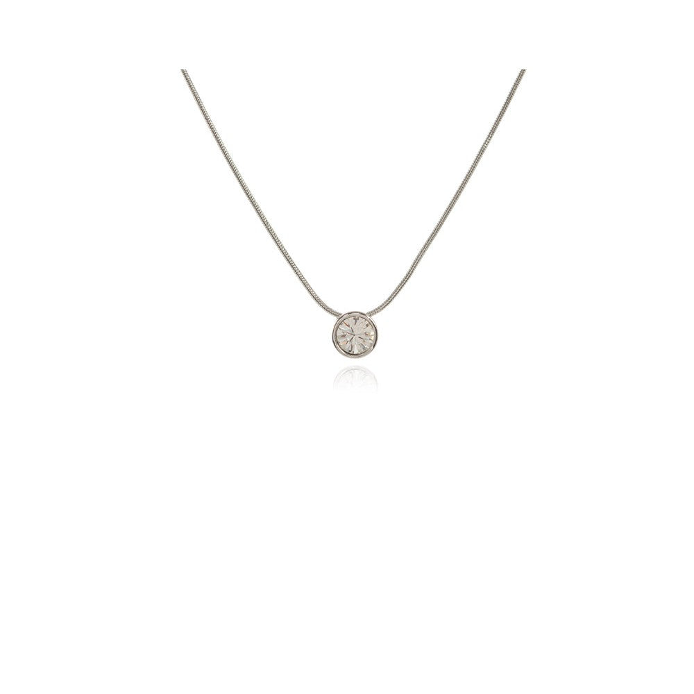 Cachet London Solitaire Silver Pendant