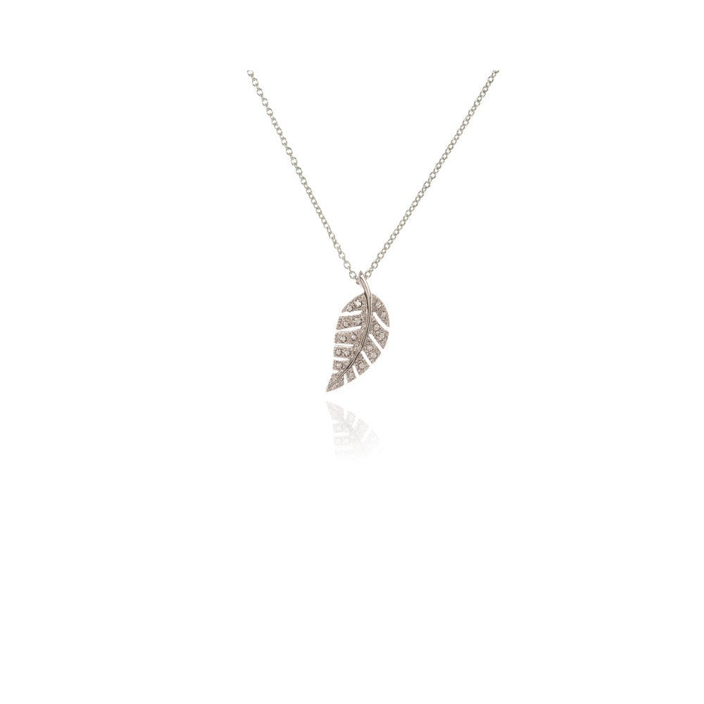 Cachet London Leafy Silver Pendant