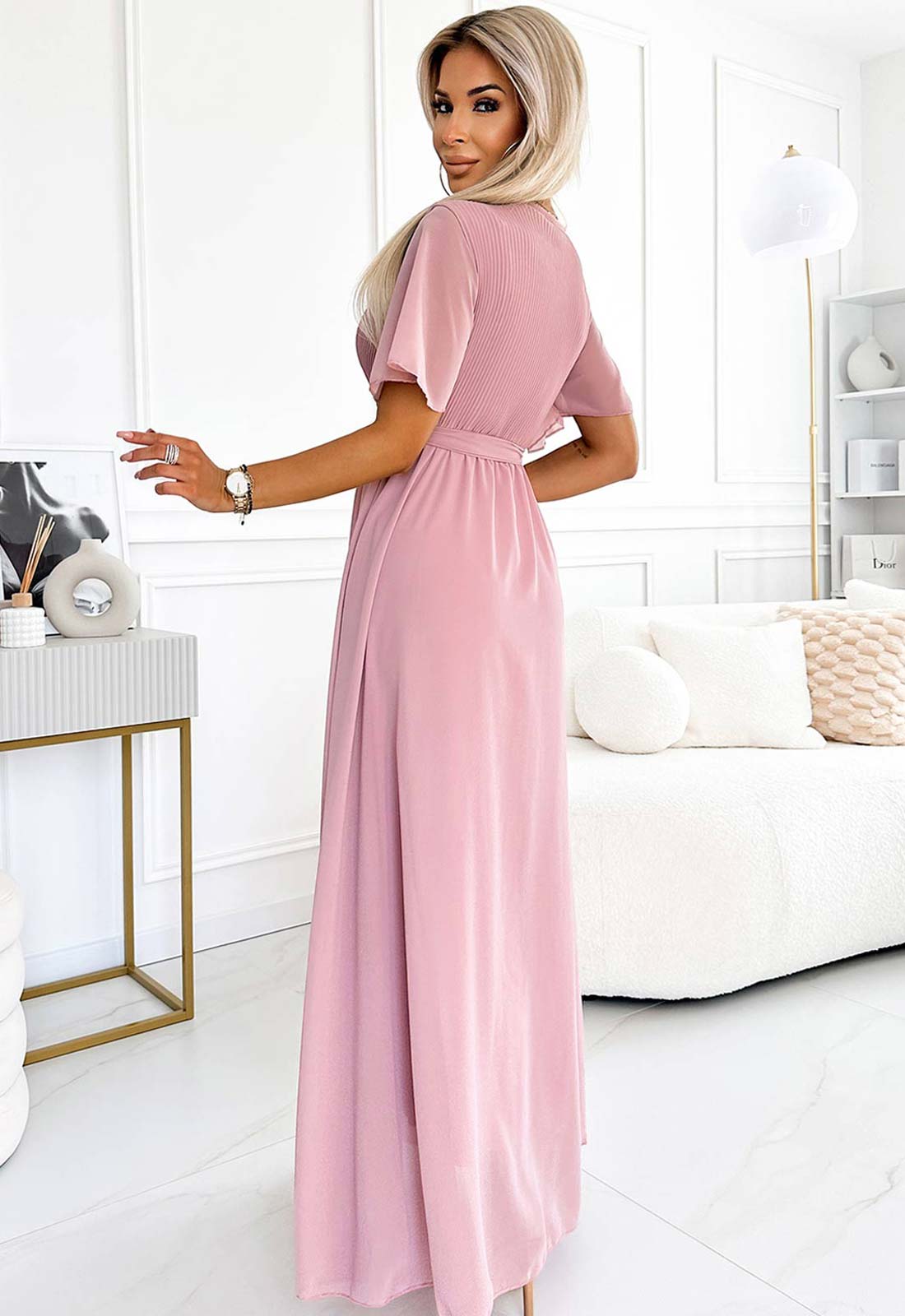 LBD Exclusive Pink Ella Maxi Dress