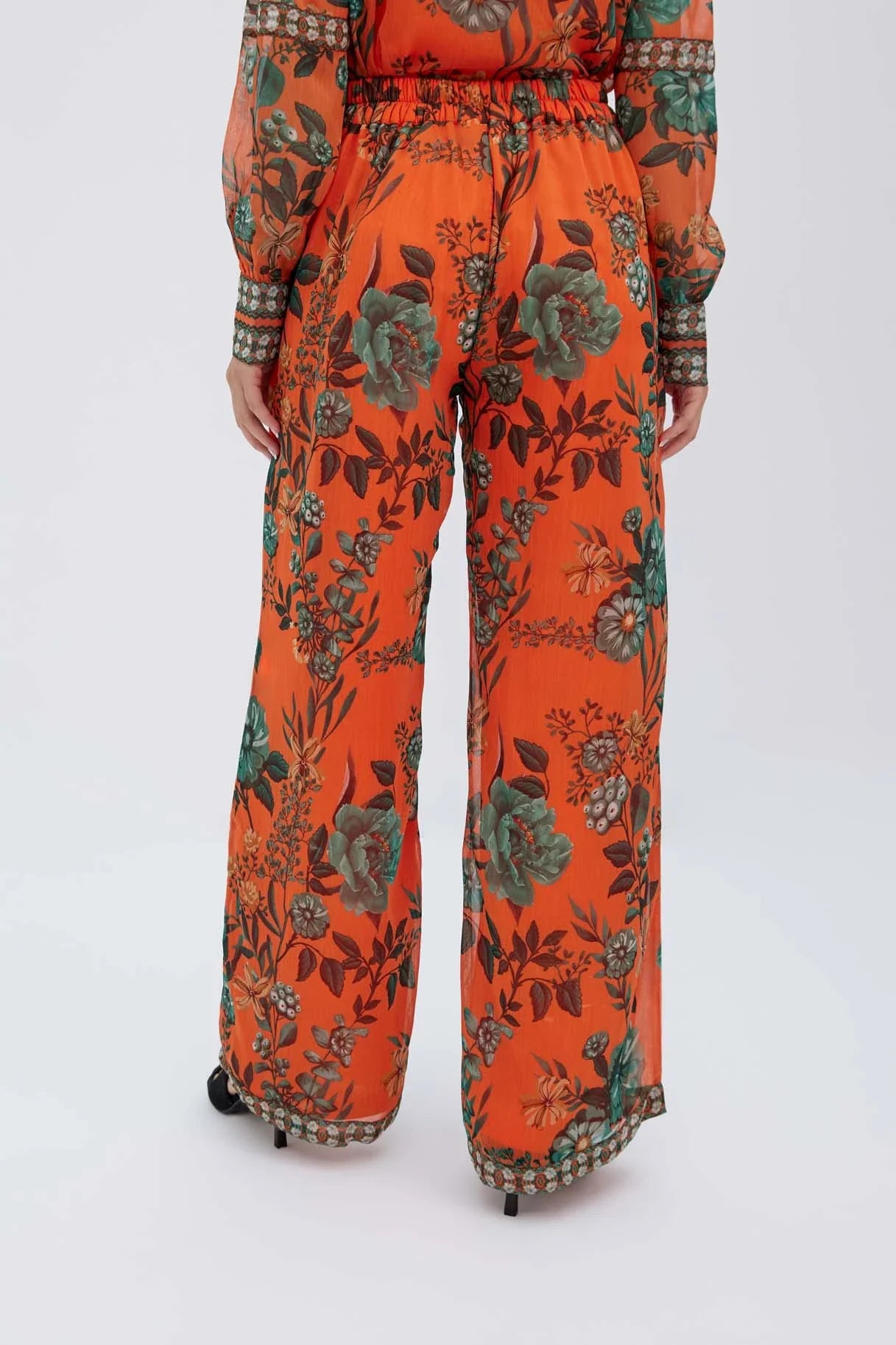 Raishma Studio Orange Aspen Trousers