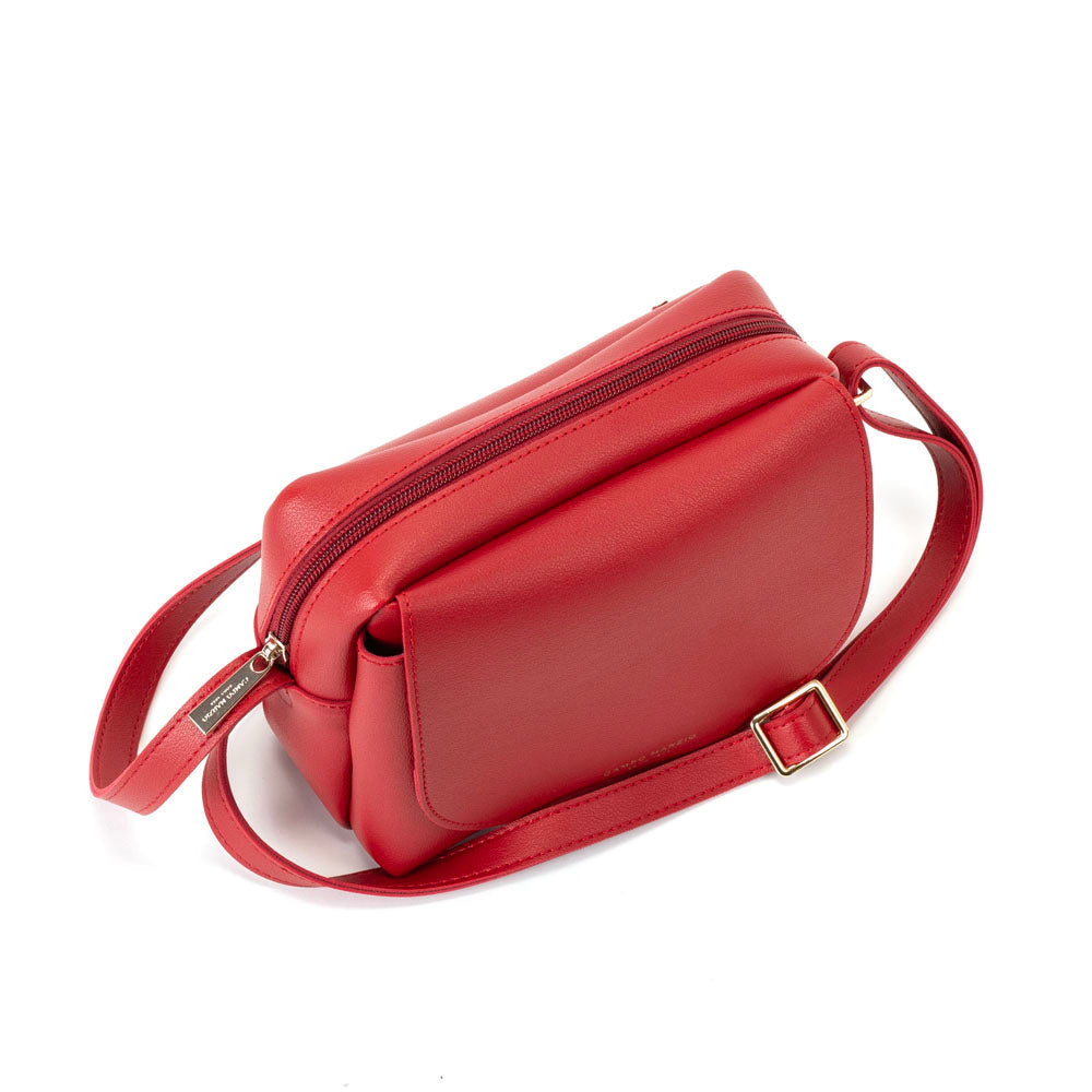 Campo Marzio Adele Camera Bag - Cherry Red