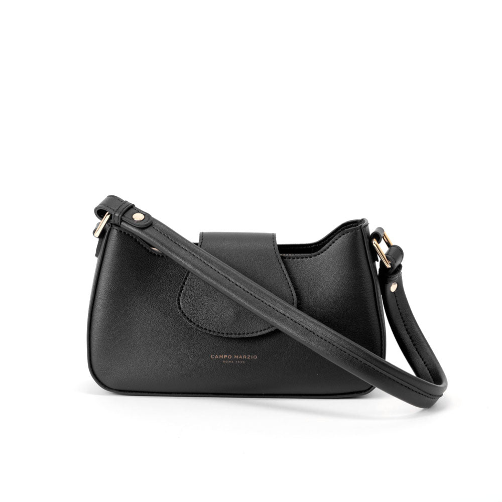 Campo Marzio Harper Baguette Bag - Black