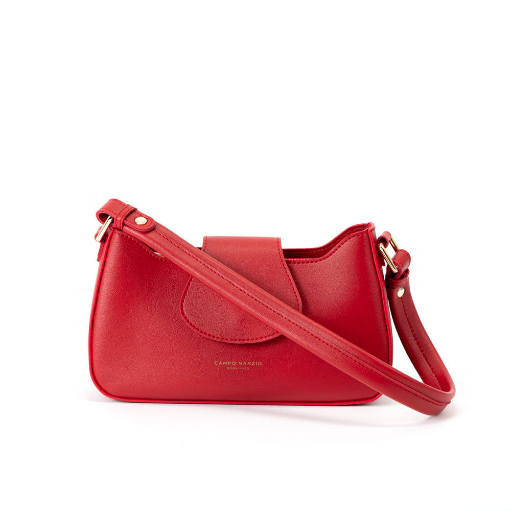 Campo Marzio Harper Baguette Bag - Cherry Red