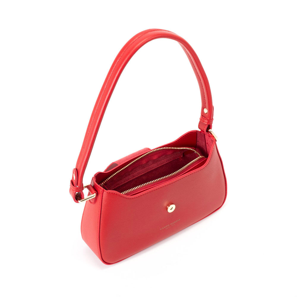 Campo Marzio Harper Baguette Bag - Cherry Red