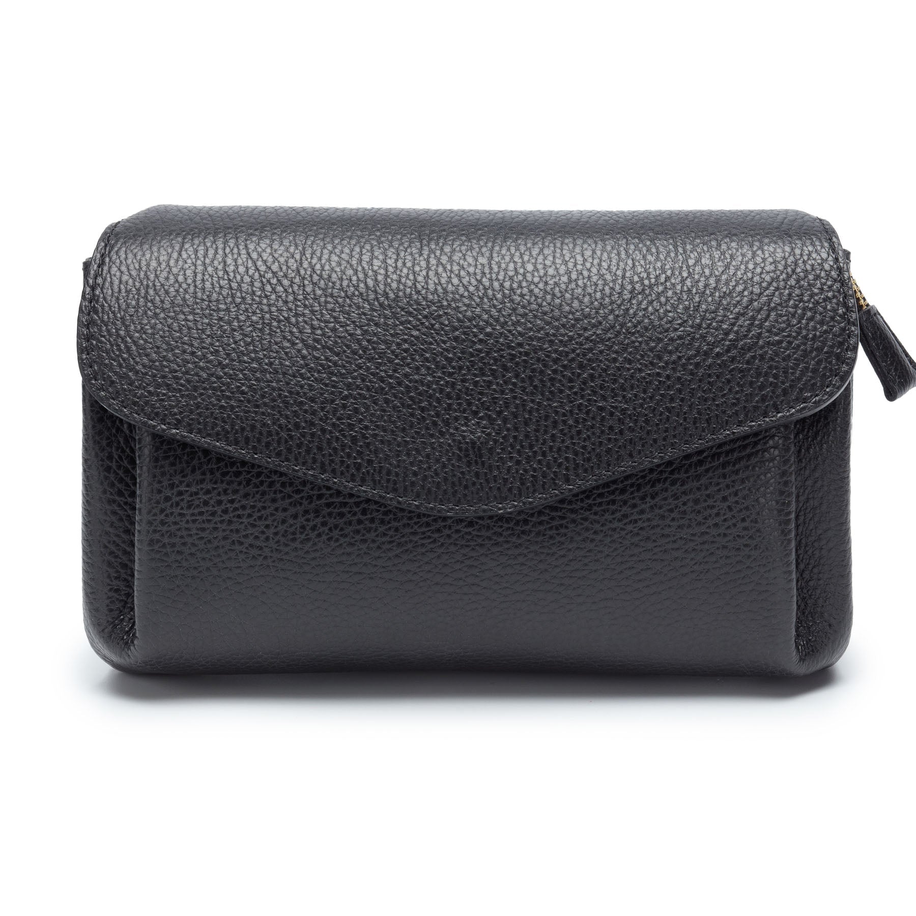 Elie Beaumont Envelope Black ( Black/White/Gold Strap)