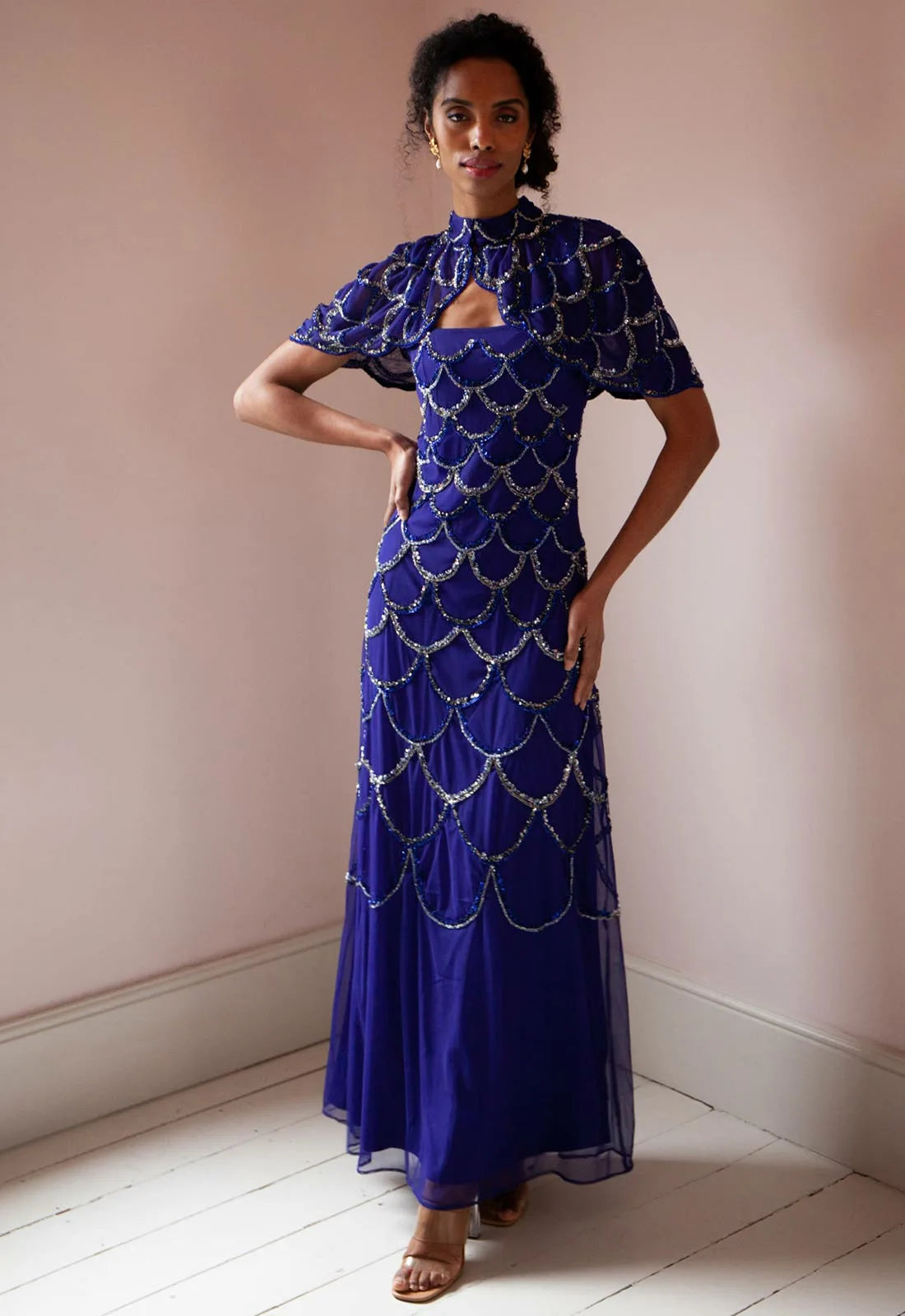 Raishma Couture Blue Katherine Gown