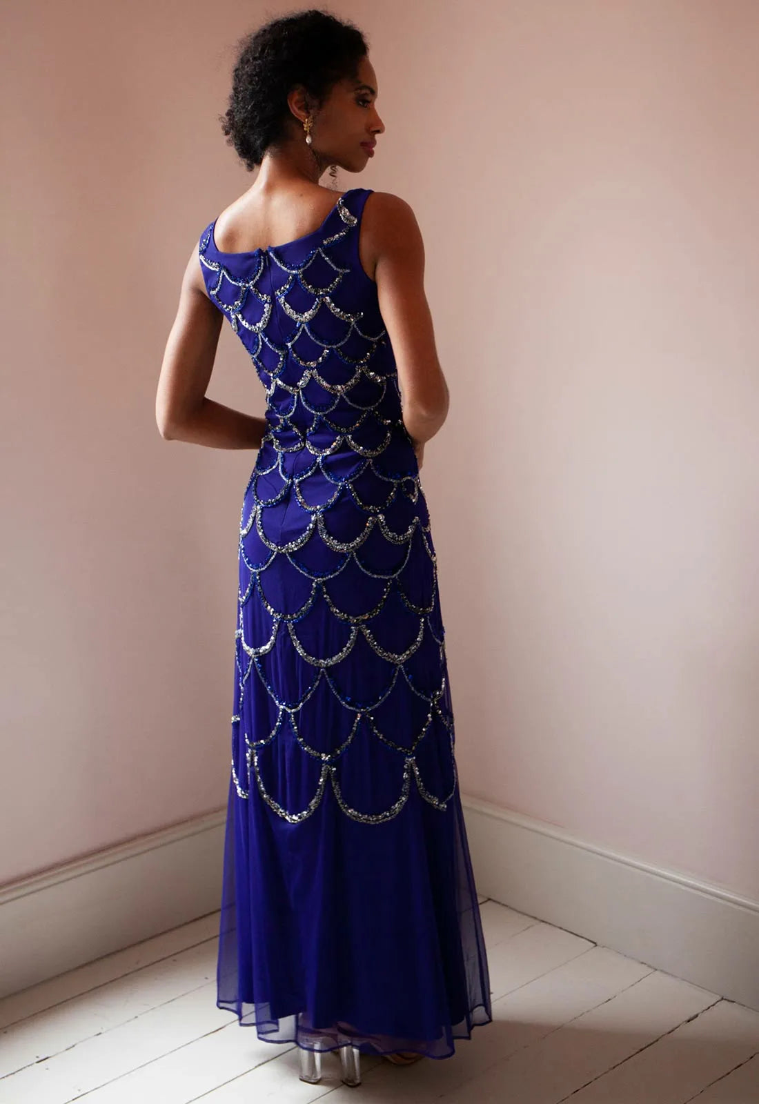 Riashma Couture Blue Katherine Gown