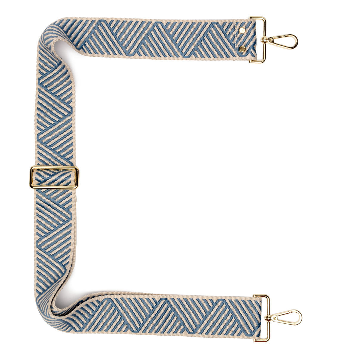 Elie Beaumont Crossbody strap - Blue Abstract