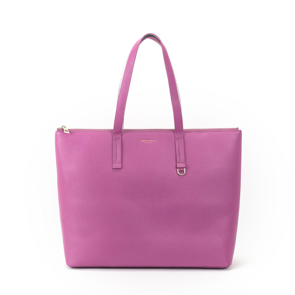 Campo Marzio Winona Shopping Bag - Mauve Silver