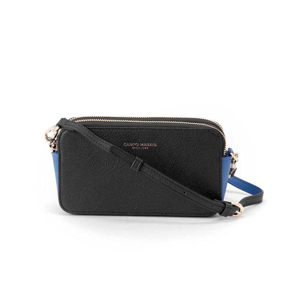 Campo Marzio Chloe Mini Bag - Black Lapis Blue