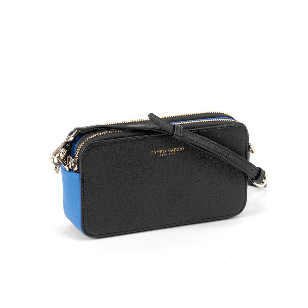 Campo Marzio Chloe Mini Bag - Black Lapis Blue