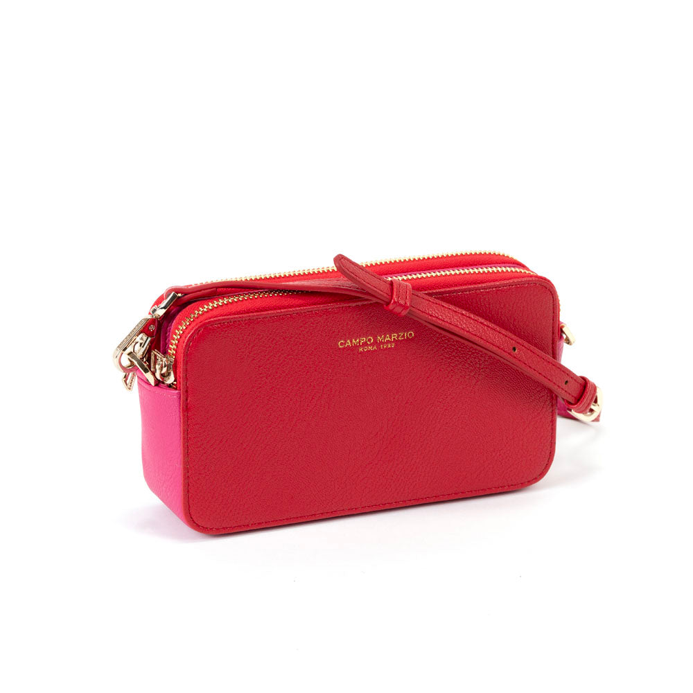 Campo Marzio Chloe Mini Bag - Cherry Red Fuchsia